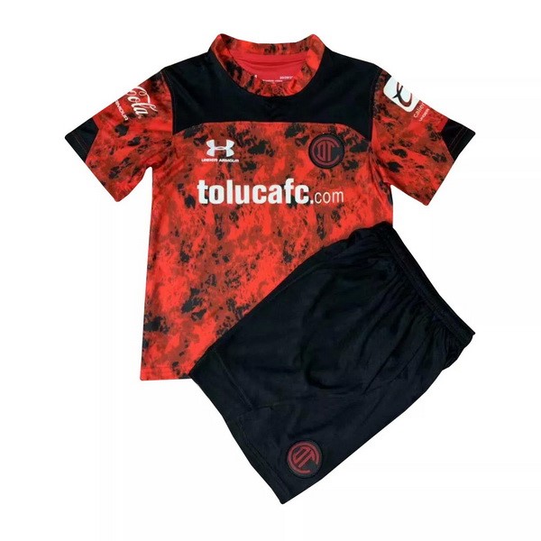 Camiseta Toluca Primera Equipación Niño 2021-2022 Rojo